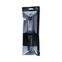 LUSSONI PRO Brocha Kabuki Plana #112 para Base Líquida y Cremosa, Brocha de Maquillaje Multifunción, Cerdas Sintéticas Densas, Mango Madera, 1 Unidad