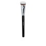 LUSSONI Brocha de Maquillaje PRO Angular Pequeña #148, Cerdas Sintéticas para Contorno y Cobertura, Mango de Madera, 1 Unidad