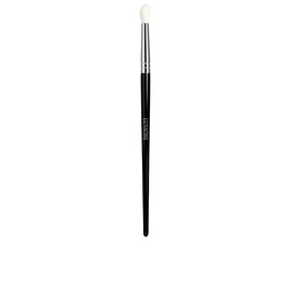 LUSSONI PRO Brocha de Maquillaje Mediana para Difuminar #406, Herramienta Ideal para Ojos Ahumado con Cerdas Suaves Naturales, Virola Cobre y Mango Madera, 1 Unidad