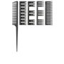 Lussoni JUEGO DE PEINES 500 LOTE - Set de 5 Piezas para Peluquería, Peine Cola con 4 Cabezales para Balayage y Mechas
