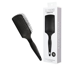 LUSSONI Cepillo Desenredante de Pala #Paddle para Cabello Fino y Delicado con Almohadilla Neumática y Púas de Nailon Anti-Encrespamiento
