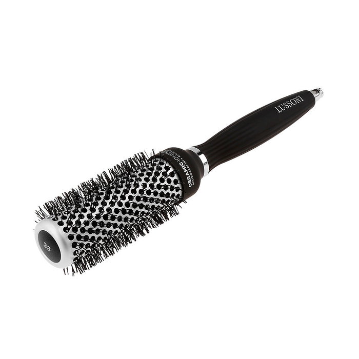 Lussoni HOT VOLUME Cepillo Redondo Profesional de Cerámica Iónico y Antiestático para Crear Volumen 33 mm (#33 mm) - 1 Unidad