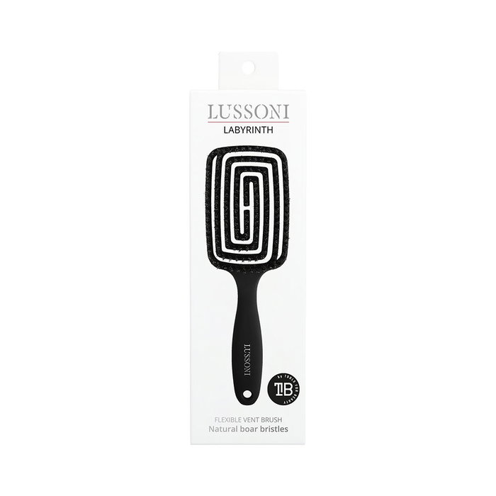 Cepillo Desenredante Lussoni Labyrinth Cuadrado