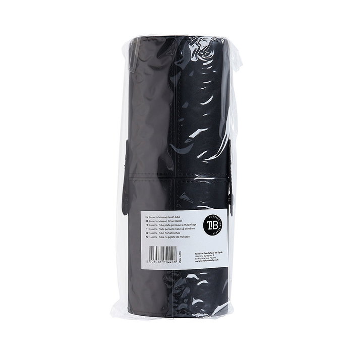 LUSSONI tubo portabrochas #Black para guardar brochas de maquillaje, Accesorios de maquillaje, 1 unidad