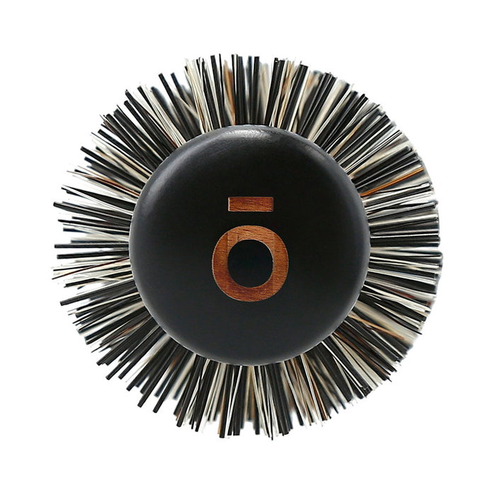 Kashōki Cepillo Redondo Ventilado 25 mm con Cerdas Naturales para Secador y Cabello Grueso - #1 unidad