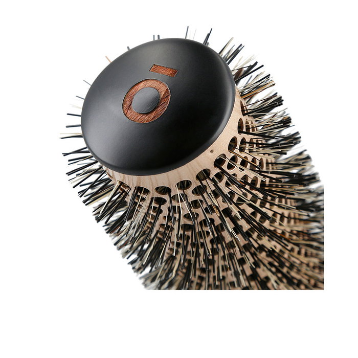 KASHŌKI Cepillo Redondo Ventilado para el Pelo #43 mm con Cerdas de Jabalí y Revestimiento Cerámico - 1 unidad - ESSENTIAL BEAUTY