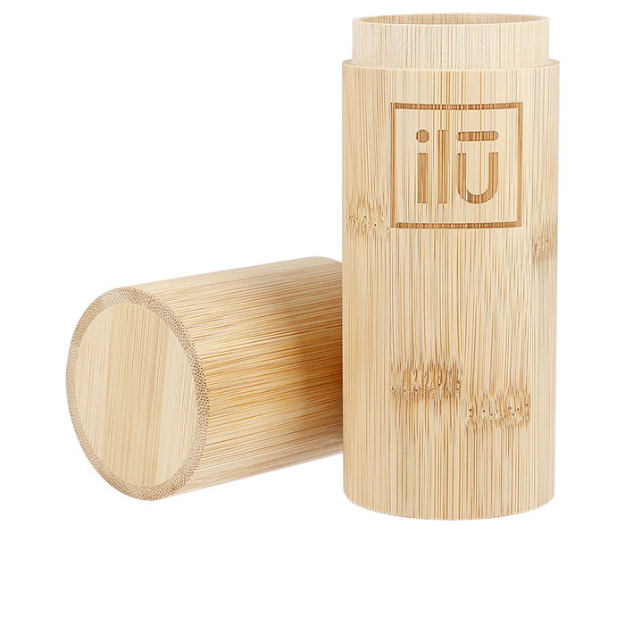 ILŪ Set de 6 Brochas de Maquillaje de Bambú Ecológico para Polvos, Rubor, Sombra de Ojos, Contorno y Difuminar - BAMBOOM LOTE