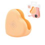 ILÜ Brush Cleaner Limpiador de Brochas de Maquillaje Facial con Superficie de Silicona Multitexturizada #Orange