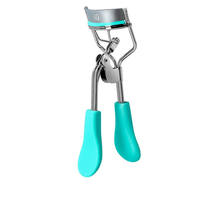 Ilü Eyelash Curler Rizador de Pestañas para Pestañas Más Largas y Rizadas, Color Azul Océano #Ocean Blue, 1 Unidad