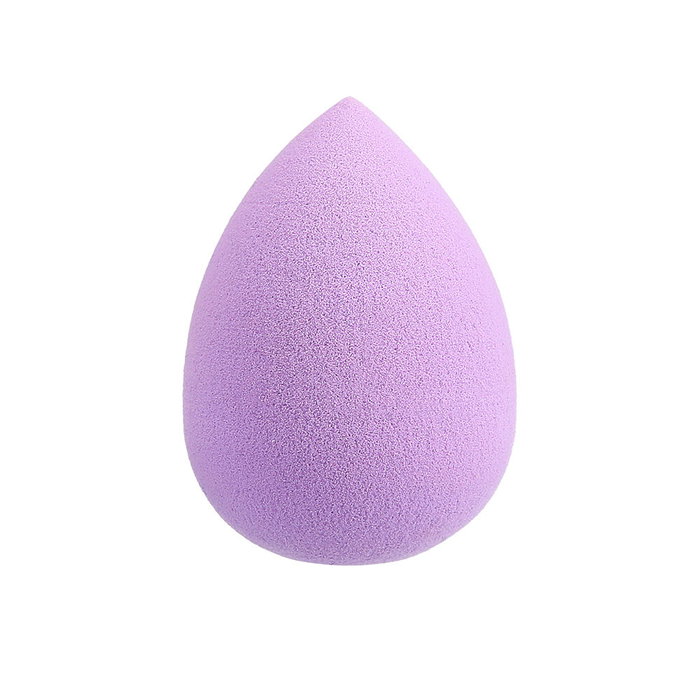 ILÜ RAINDROP esponja de maquillaje olive cut #Purple, esponja para base líquida y corrector, cobertura perfecta 1 u