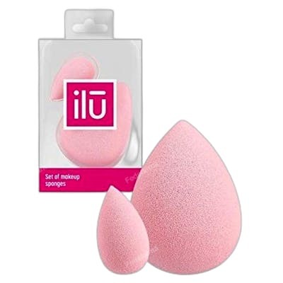 T4B ILU Set de Esponjas de Maquillaje de 2 Piezas (Grande y Mini) T4B ILU Set de Esponjas de Maquillaje de 2 Piezas (Grande y Mini)