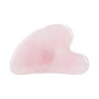 Ilū Piedra de Masaje Gua Sha de Cuarzo Rosa