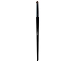 LUSSONI PRO Brocha de Maquillaje Redonda #442 Smoky Brush para Ojos, Difuminar Sombra/Delineador, Virola Cobre, Mango Madera