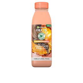 Garnier Fructis Hair Food Piña - Champú Antirrotura & Hidratante, Sin Siliconas, 96% Ingredientes Naturales, Vegano - 350 ml