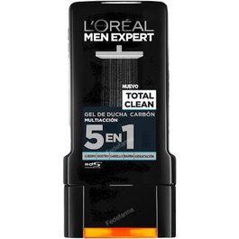 L'Oréal Paris MEN EXPERT Pure Carbon Gel de Ducha 5 en 1 400 ml