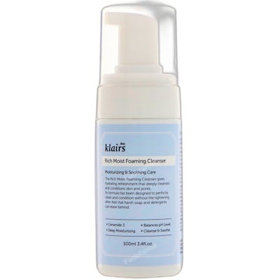Klairs RICH MOIST Foaming Cleanser 100 ml Klairs RICH MOIST Foaming Cleanser 100 ml
