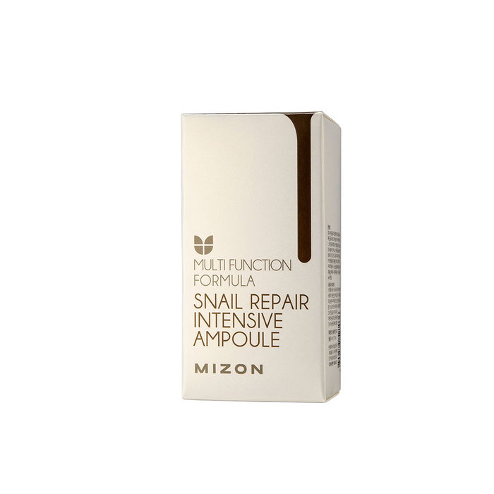 MIZON SNAIL REPAIR Intensive Ampoule Sérum Facial 30 ml - Con 80% Mucina de Caracol y Ácido Hialurónico - Tratamiento Antiarrugas e Hidratante para Todo Tipo de Pieles