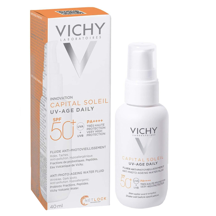 Vichy Capital Soleil UV Clear Fluido Fotoprotector SPF50+ 40 ml Vichy Capital Soleil UV Clear Fluido Fotoprotector SPF50+ 40 ml