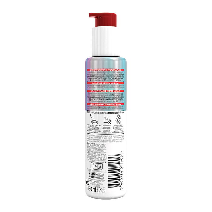 L'Oréal Paris Elvive Bond Repair Sérum Sin Aclarado - Protege y Suaviza, 82% Menos Rotura, para Todo Tipo de Cabello Dañado, 150 ml