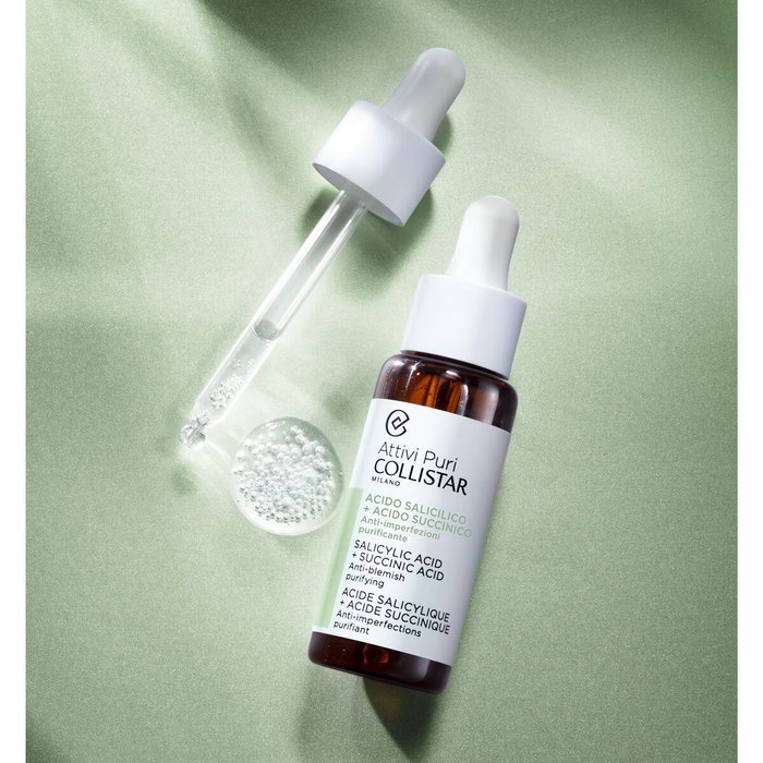Collistar ATTIVI PURI Gotas de Ácido Salicílico y Ácido Succínico 30 ml