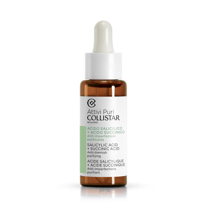 Collistar ATTIVI PURI Gotas de Ácido Salicílico y Ácido Succínico 30 ml