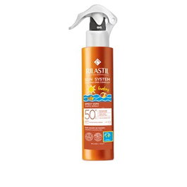 Rilastil Sun System Baby Spray 360 SPF50+ 200 ml - Protector Solar Infantil Wet-Skin Transparente, Muy Alta Protección UVA/UVB para Piel Sensible
