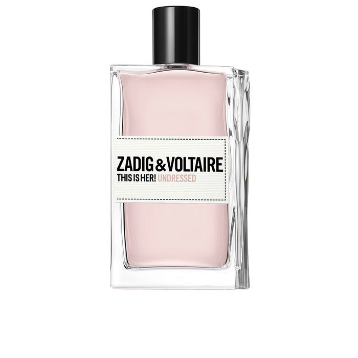 Zadig & Voltaire THIS IS HER! UNDRESSED Eau de Parfum Vaporizador 100 ml - Perfume para Mujer, Notas de Jengibre, Azahar y Sándalo, Fragancia Vegana