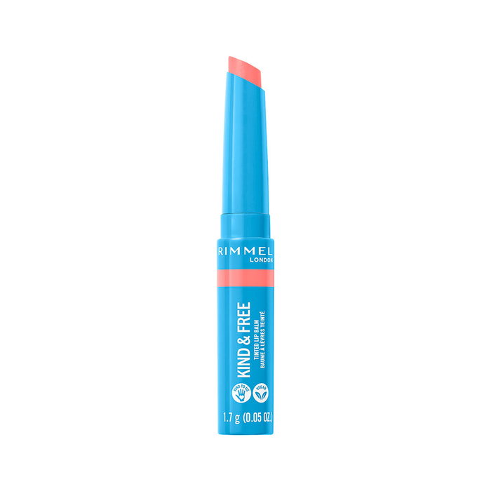 Rimmel London KIND & FREE bálsamo labial con color #004-hibiscus blaze 1,7 gr
