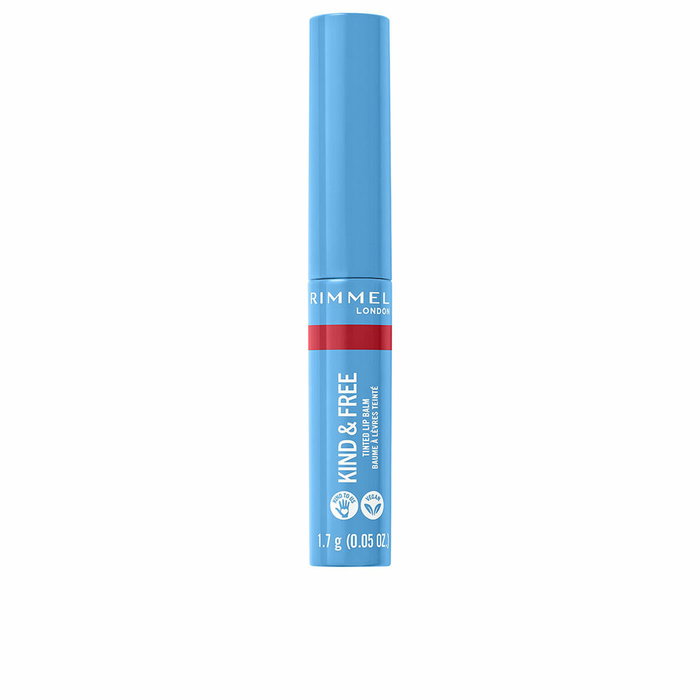 Rimmel London KIND & FREE Bálsamo Labial Tintado 005-turbo red