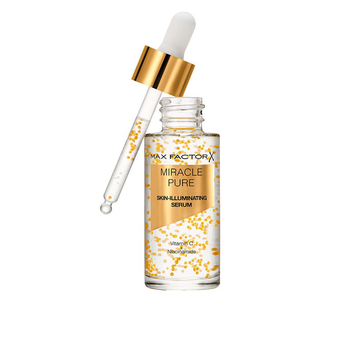 Max Factor MIRACLE PURE Serum Facial Iluminador e Hidratante con Vitamina C y Ácido Hialurónico - 30 ml Max Factor MIRACLE PURE Serum Facial Iluminador e Hidratante con Vitamina C y Ácido Hialurónico - 30 ml