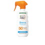 Garnier Delial Sensitive Advanced Spray Protector Solar Corporal SPF50+ 270 ml, para Pieles Sensibles, Tecnología Nude Skin, Sin Parabenos, Sin Fragancia