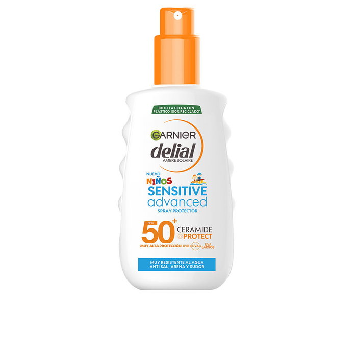 Garnier Niños Sensitive Advanced Spray Protector SPF50+ 150 ml Piel Sensible Garnier Niños Sensitive Advanced Spray Protector SPF50+ 150 ml Piel Sensible