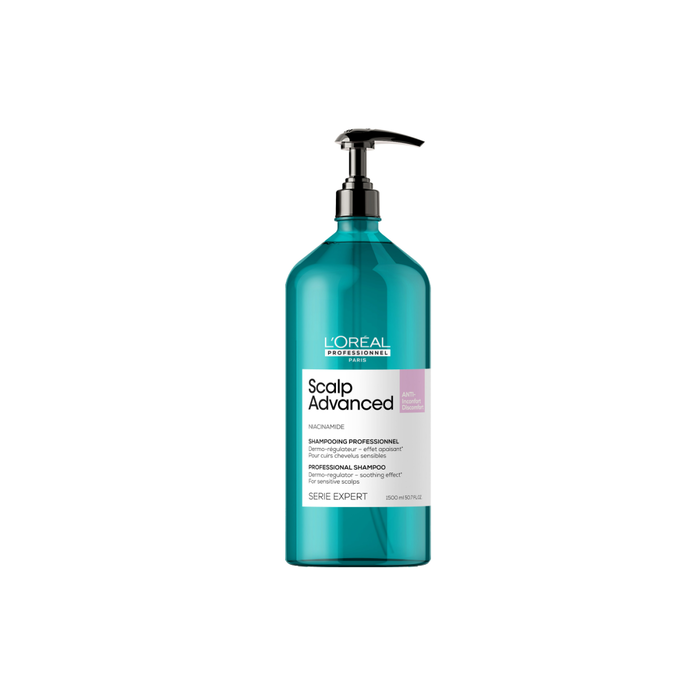 L'Oréal Professionnel Paris Scalp Advanced Shampoo para Cuero Cabelludo Sensible 1500 ml