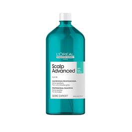 L'Oréal Professionnel Paris Scalp Advanced Shampoo para Cuerdos Cabelludos Grasos 1500ml