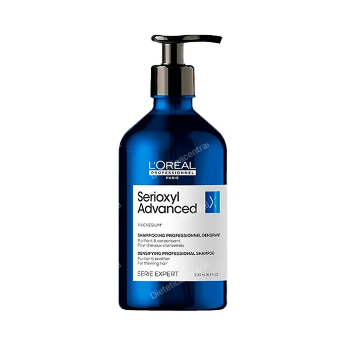 L'Oréal Professionnel Paris Serioxyl Advanced Champú 500 ml para Cabello Fino L'Oréal Professionnel Paris Serioxyl Advanced Champú 500 ml para Cabello Fino