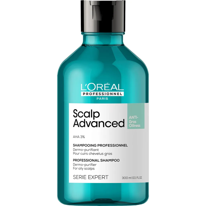 L'Oréal Professionnel Paris Scalp Advanced Champú para Cuero Cabelludo Graso 300 ml L'Oréal Professionnel Paris Scalp Advanced Champú para Cuero Cabelludo Graso 300 ml