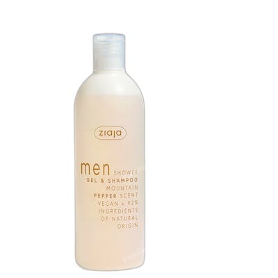 Ziaja MEN Gel de Ducha y Champú Mountain Pepper 400 ml Ziaja MEN Gel de Ducha y Champú Mountain Pepper 400 ml