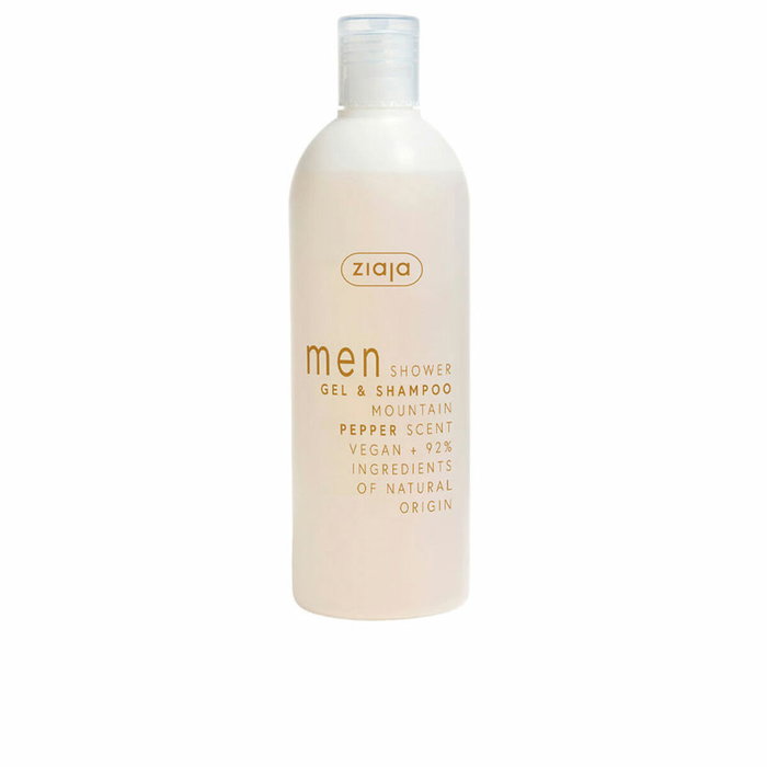 Ziaja MEN Gel de Ducha y Champú Mountain Pepper 400 ml Ziaja MEN Gel de Ducha y Champú Mountain Pepper 400 ml