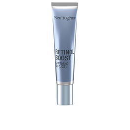 Neutrogena Retinol Boost Contorno de Ojos Súper Concentrado con Retinol Puro, Suaviza Líneas Finas y Patas de Gallo, Ilumina y Unifica Tono, 15 ml
