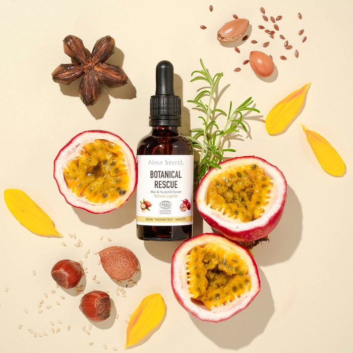 Alma Secret Sèrum Capilar Reparador y Antifrizz con Aceites Botánicos, Tratamiento Pelo 50 ml