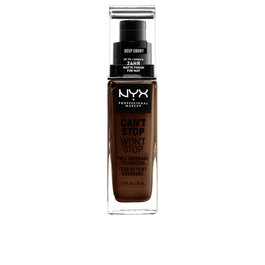 Nyx Professional Make Up CAN'T STOP WON'T STOP full coverage foundation deep ebony