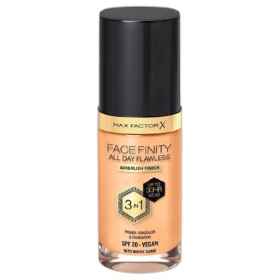 Max Factor FACEFINITY 3IN1 primer, concealer & foundation 70-warm sand Max Factor FACEFINITY 3IN1 primer, concealer & foundation 70-warm sand