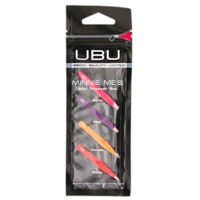 Ubu Minnie Me's Set de 4 Mini Pinzas Depilar