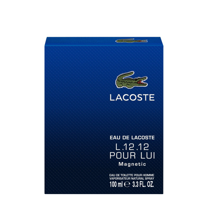 Lacoste L.12.12 Magnetic Edt 100 mL Eau de Toilette Lacoste L.12.12 Magnetic Edt 100 mL Eau de Toilette