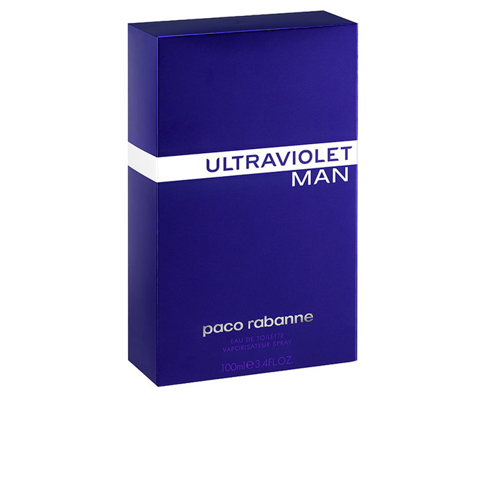 Paco Rabanne Ultraviolet Man Eau de Toilette Vaporizador para Hombre - Fragancia Oriental Amaderada - 100 ml