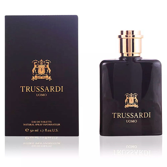 Trussardi UOMO Eau de Toilette Vaporizador para Hombre - 50 ml - Fragancia Aromática Especiada Amaderada con Notas de Bergamota, Limón, Cuero y Pachulí Trussardi UOMO Eau de Toilette Vaporizador para Hombre - 50 ml - Fragancia Aromática Especiada Amaderada con Notas de Bergamota, Limón, Cuero y Pachulí