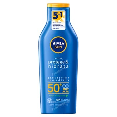 Nivea SUN PROTEGE & HIDRATA Leche Solar SPF50+ 400 ml Nivea SUN PROTEGE & HIDRATA Leche Solar SPF50+ 400 ml