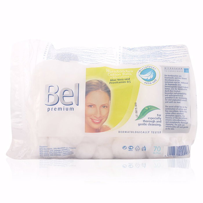 Bel PREMIUM Bolas de Algodón 70 Piezas para Limpieza Facial Suave y Cuidado Personal - Higiene Bel Bel PREMIUM Bolas de Algodón 70 Piezas para Limpieza Facial Suave y Cuidado Personal - Higiene Bel