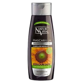 Natur Vital Mascarilla ColourSafe Mascarilla Capilar Protectora del Color Caoba 300 ml