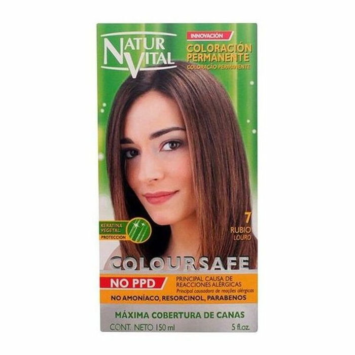 Natur Vital COLOURSAFE Tinte Permanente 7-rubio